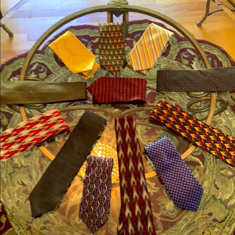 12 Silk Ties Cocktail Collection-Nautica included.